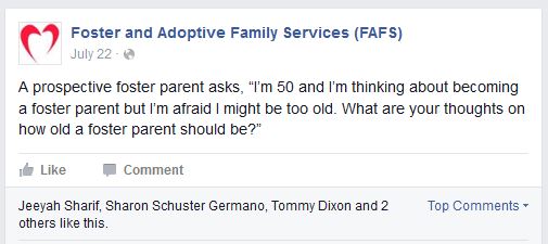 A Foster Parent Asks